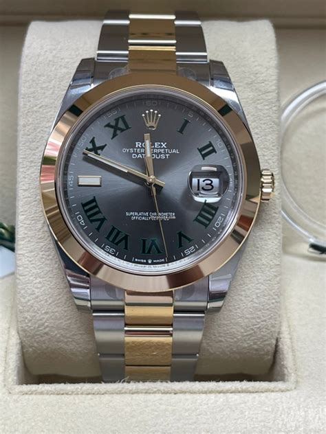 rolex datejust 41 bicolor|rolex datejust 41mm for sale.